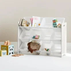 Almacenamiento infantil para juguetes, 12 compartimentos