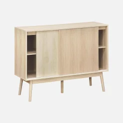 Aparador de efecto madera, 115cm