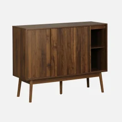 Aparador de efecto madera, 115cm