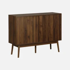 Aparador de efecto madera, 115cm