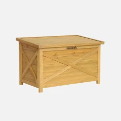 Baúl de madera de abeto