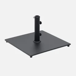 Base cuadrada para parasol de mástil central