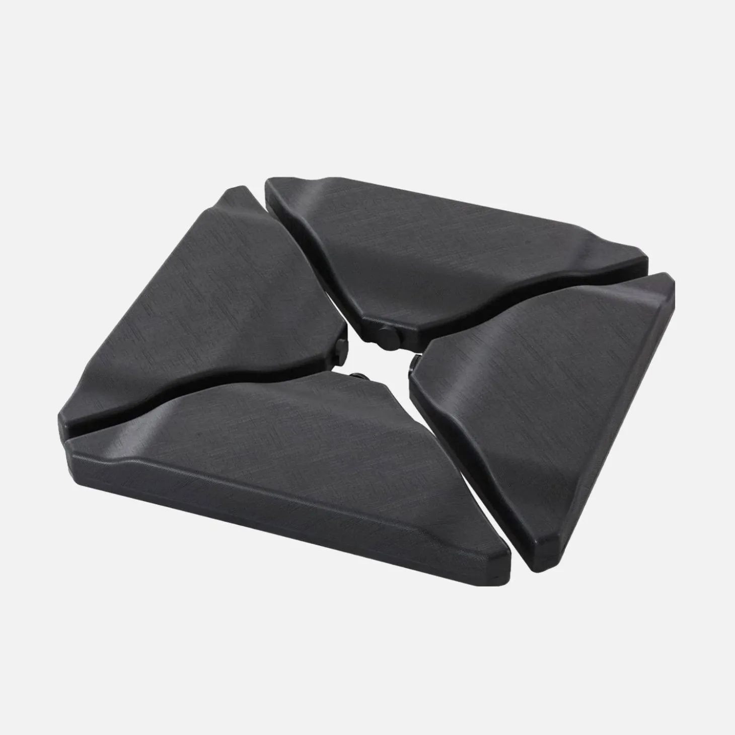Base triangular para sombrilla