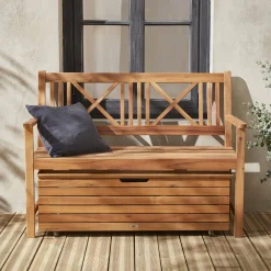 Caja de jardín de madera, 110L
