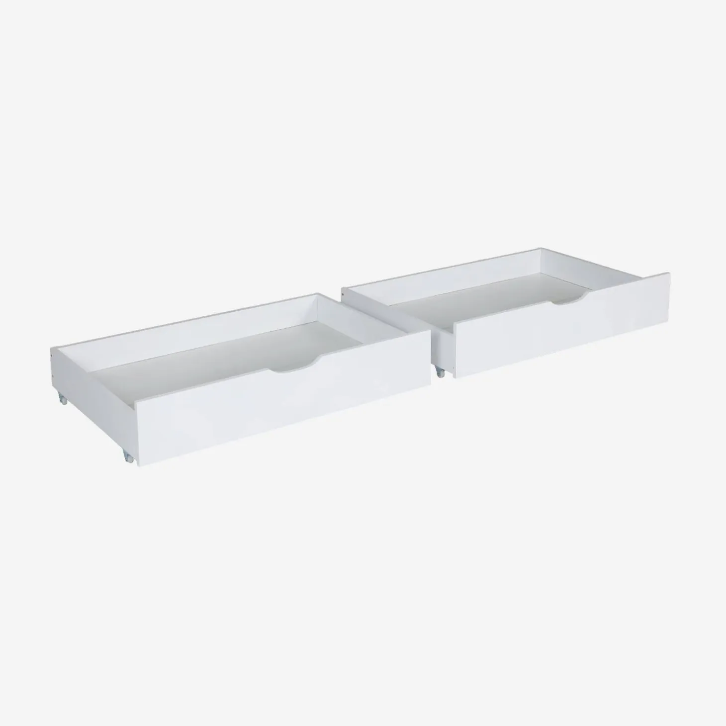 Cajón cama infantil madera de pino, set de 2