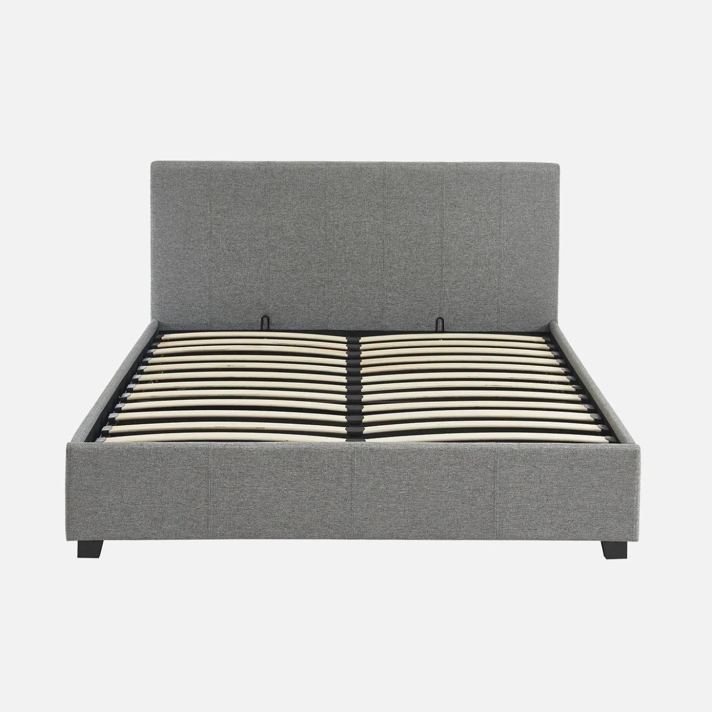 Cama con somier abatible y cabecero, 140x190cm