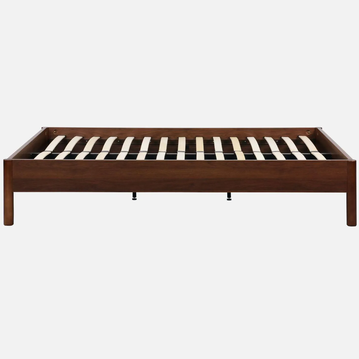 Cama con somier de láminas 160x200cm decoración madera