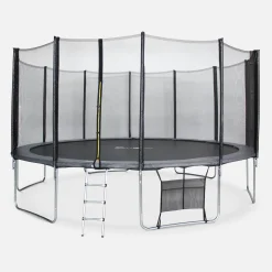 Cama elástica con pack de accesorios, 490cm
