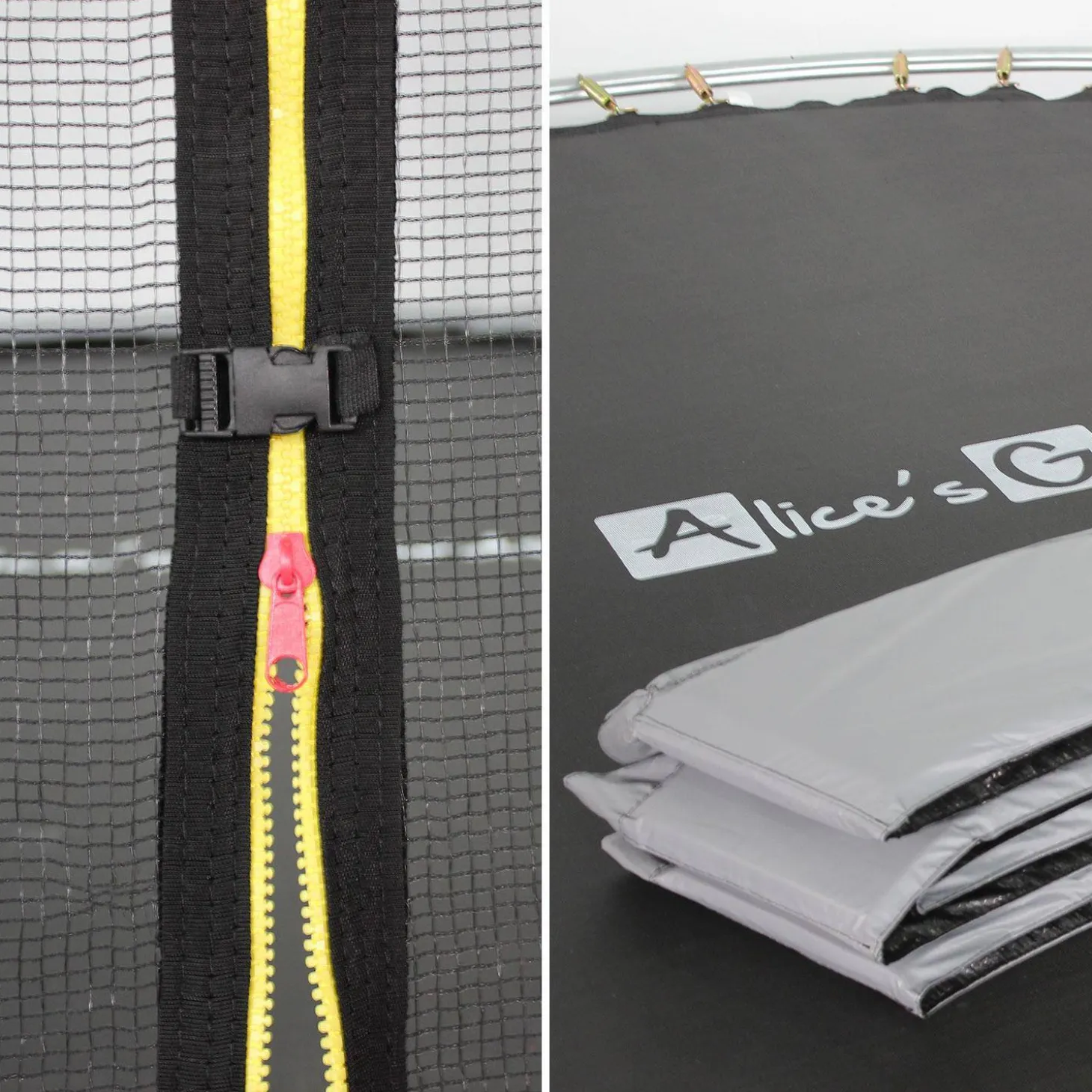 Cama elástica con protección red de 490cm