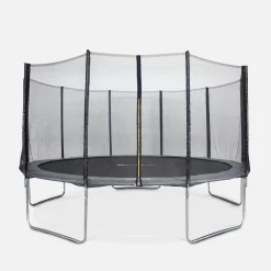 Cama elástica con red de protección de 460cm