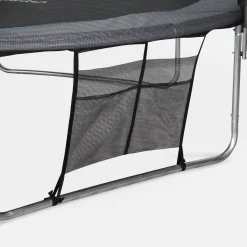 Cama elástica con red exterior y accesorios, 460cm