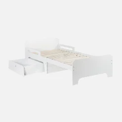 Cama infantil convertible con cajón
