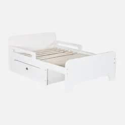 Cama infantil convertible con cajón