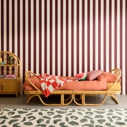 Cama infantil exótica de ratán, 190cm