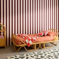 Cama infantil exótica de ratán, 190cm