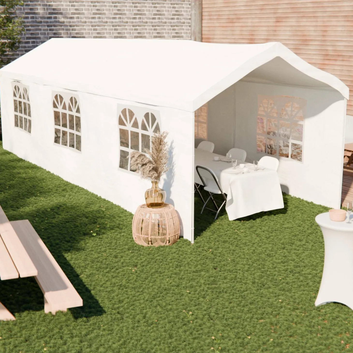 Carpa de recepción 3x9m