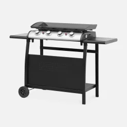 Carrito para plancha de gas Porthos 4 quemadores