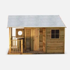 Casita de madera infantil