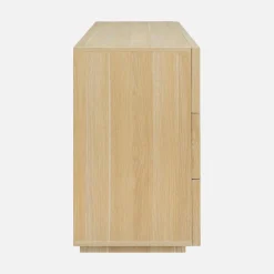 Cómoda de almacenamiento efecto madera, 6 cajones