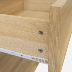Cómoda de almacenamiento efecto madera, 6 cajones