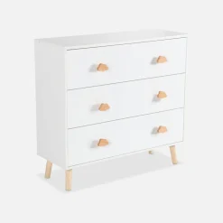Cómoda infantil, 3 cajones