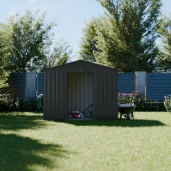 Cobertizo de jardín con kit de anclaje de 2.71m²