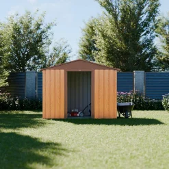 Cobertizo de jardín con kit de anclaje de 2.71m²