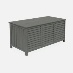 Cofre de almacenamiento de madera, 330L