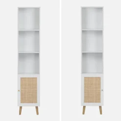 Columna de almacenamiento para cuarto de baño