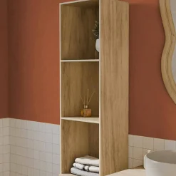Columna de almacenamiento para cuarto de baño