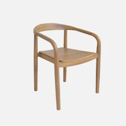 Comjunto mesa de jardín de madera de acacia con 6 sillas