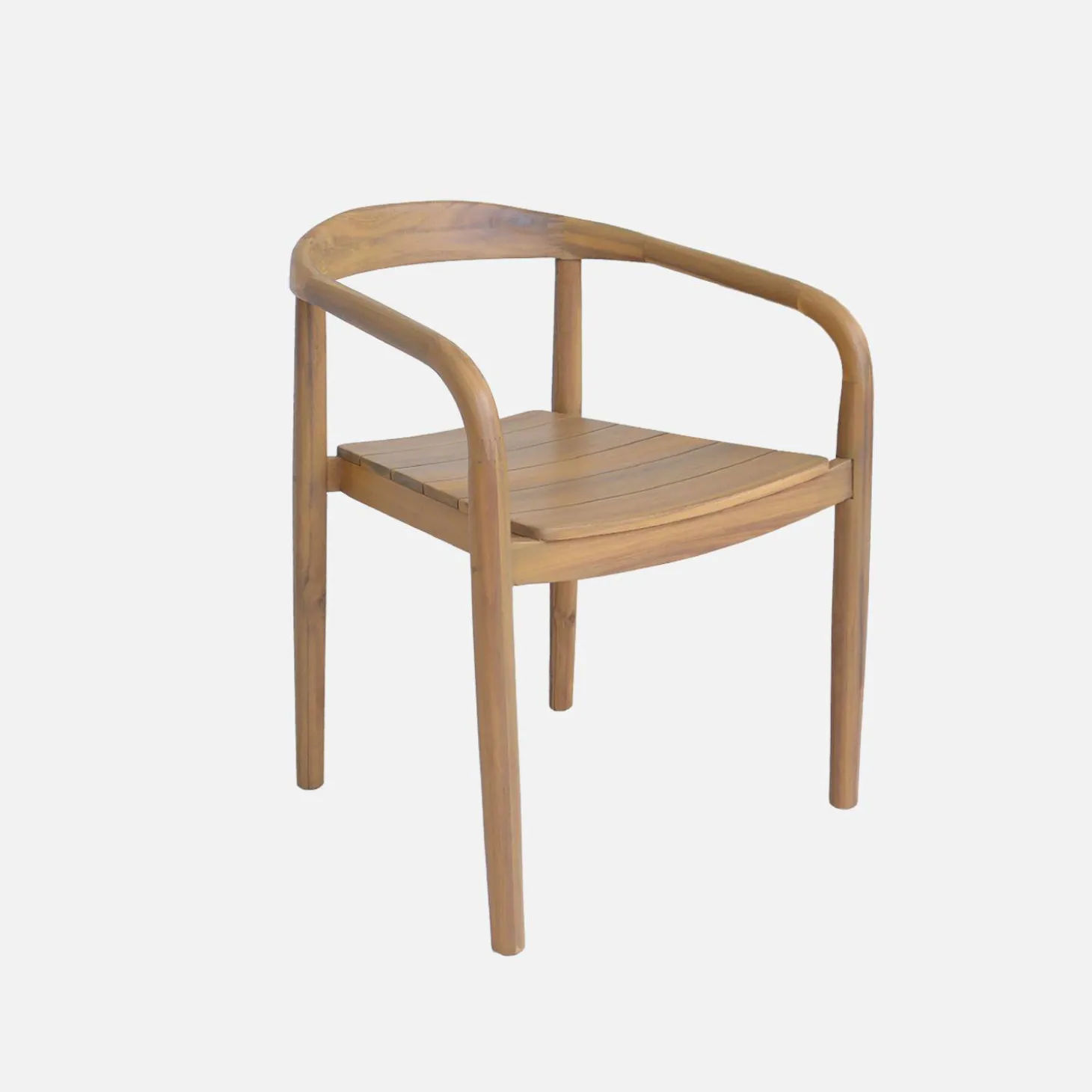 Comjunto mesa de jardín de madera de acacia con 6 sillas