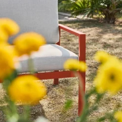 Conjunto de jardín de aluminio , 4 plazas