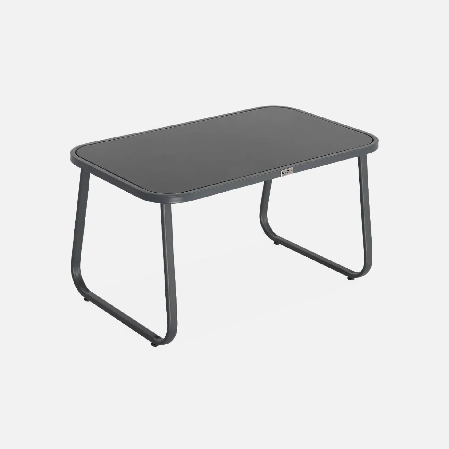 Conjunto de jardín en metal , 4 plazas