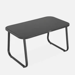 Conjunto de jardín en metal , 4 plazas