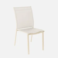 Conjunto mesa de jardín de aluminio con 8 sillas