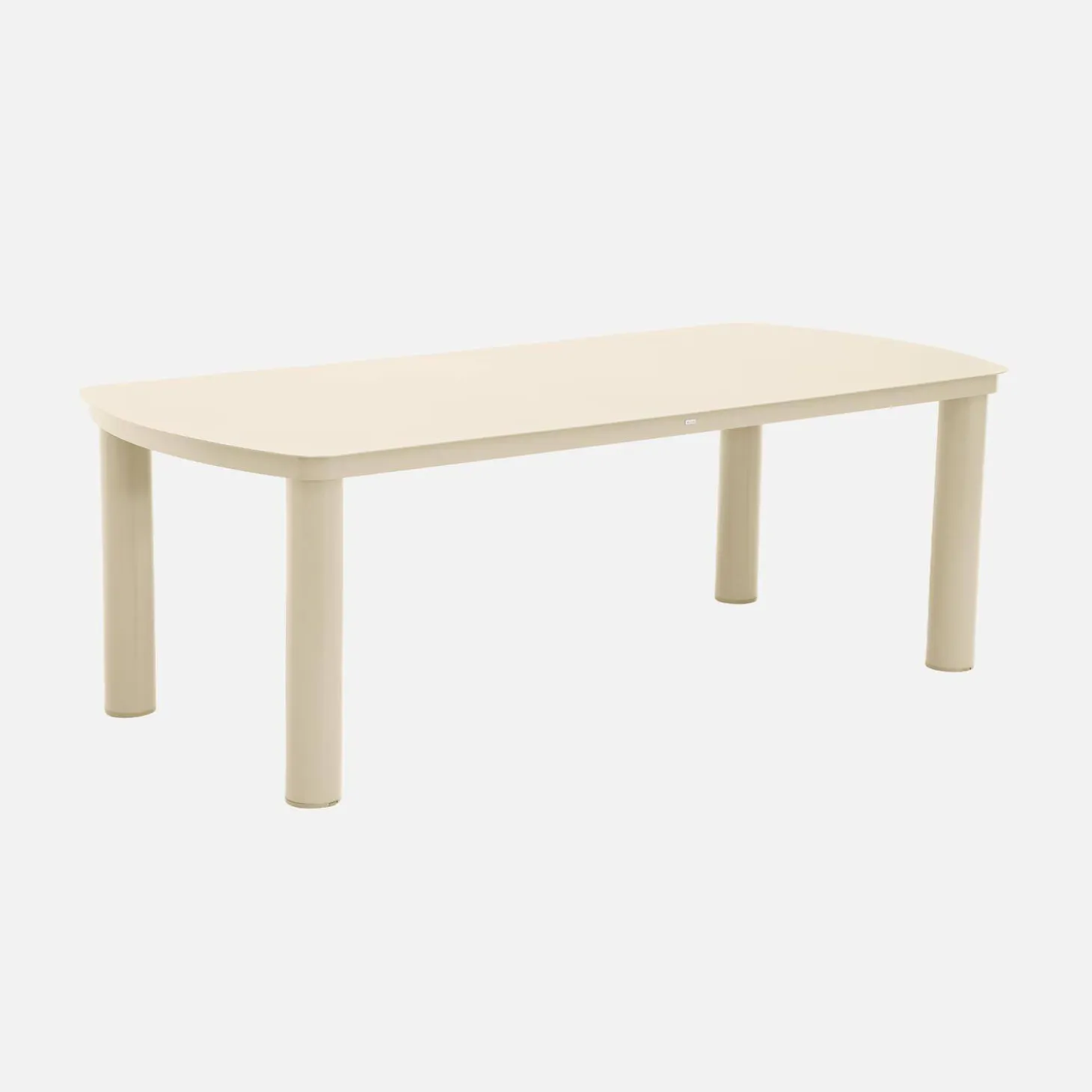 Conjunto mesa de jardín de aluminio con 8 sillas