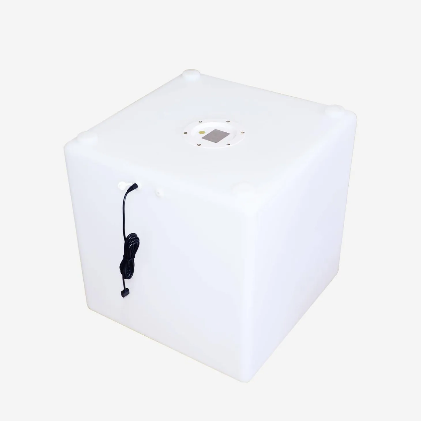 Cubo de luz LED con pilas