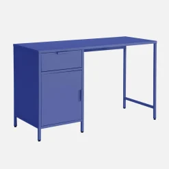 Escritorio de acero laminado, 1 cajón