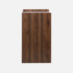 Escritorio decorativo de madera con 2 compartimentos