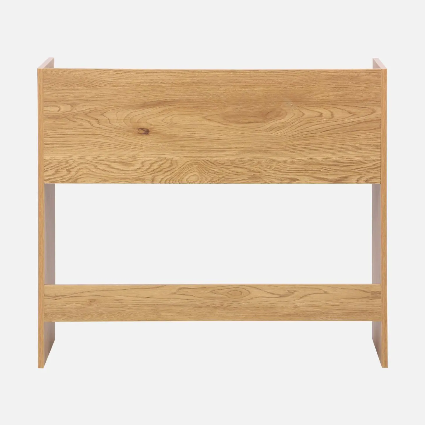 Escritorio decorativo de madera con 2 compartimentos