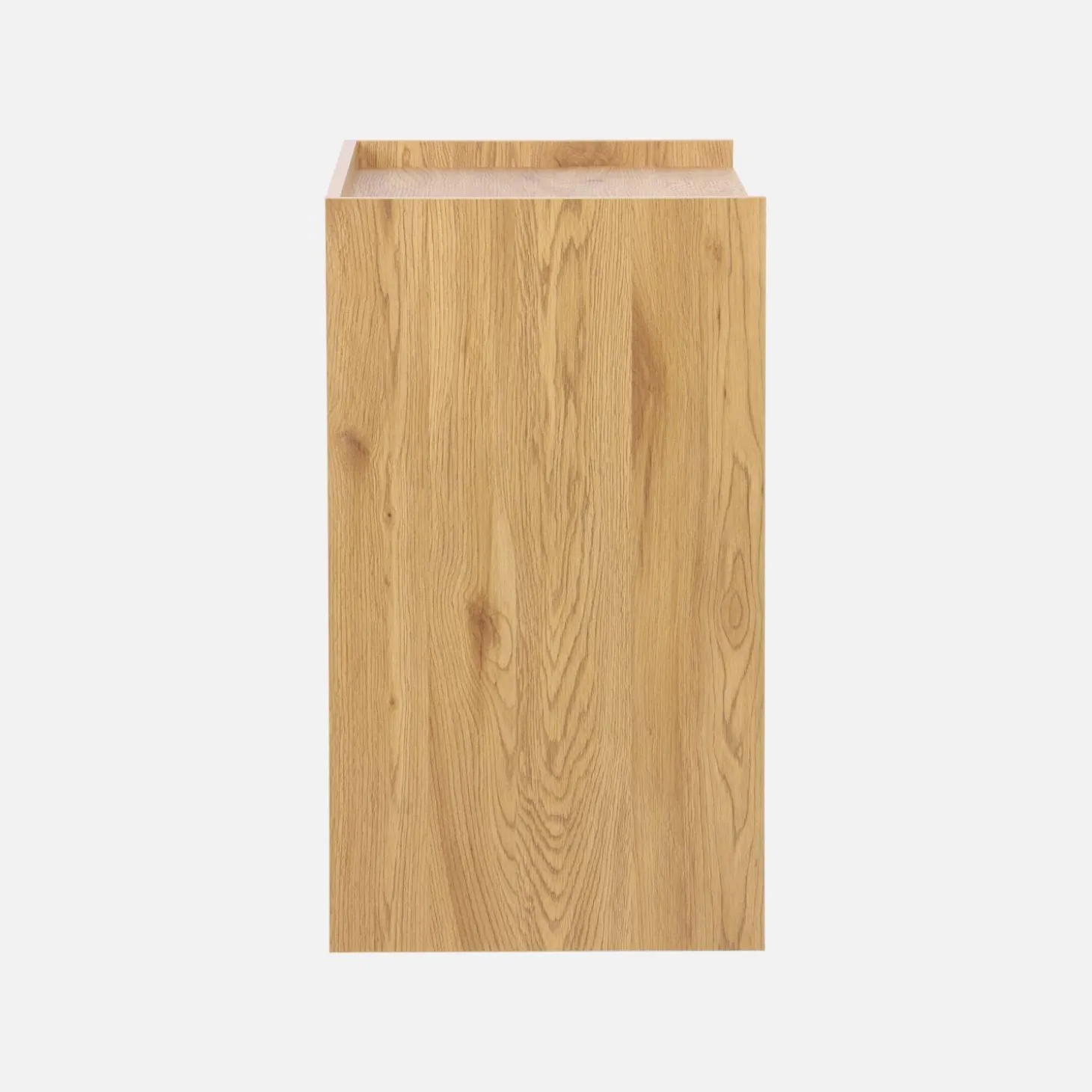 Escritorio decorativo de madera con 2 compartimentos