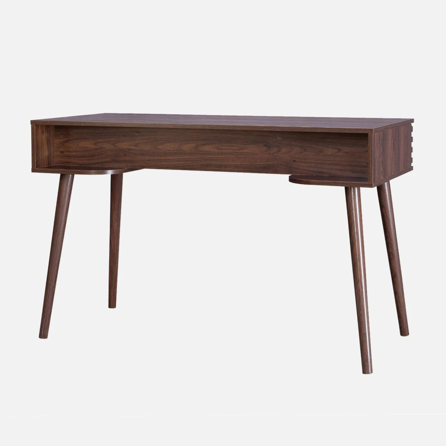 Escritorio efecto madera 2 cajones
