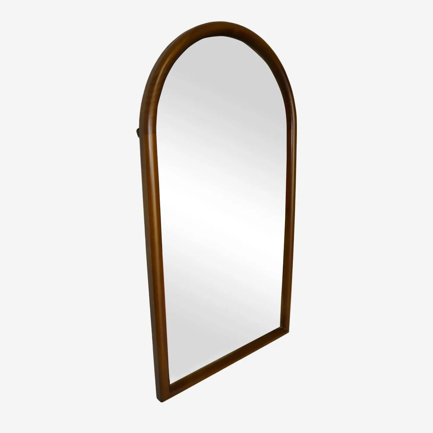 Espejo arco de madera de pino decorativo de pared
