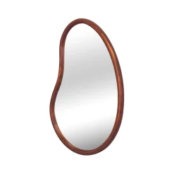 Espejo de madera de abeto decorativo de pared, 95cm