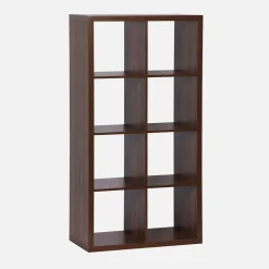 Estante librería 4 niveles 8 compartimentos