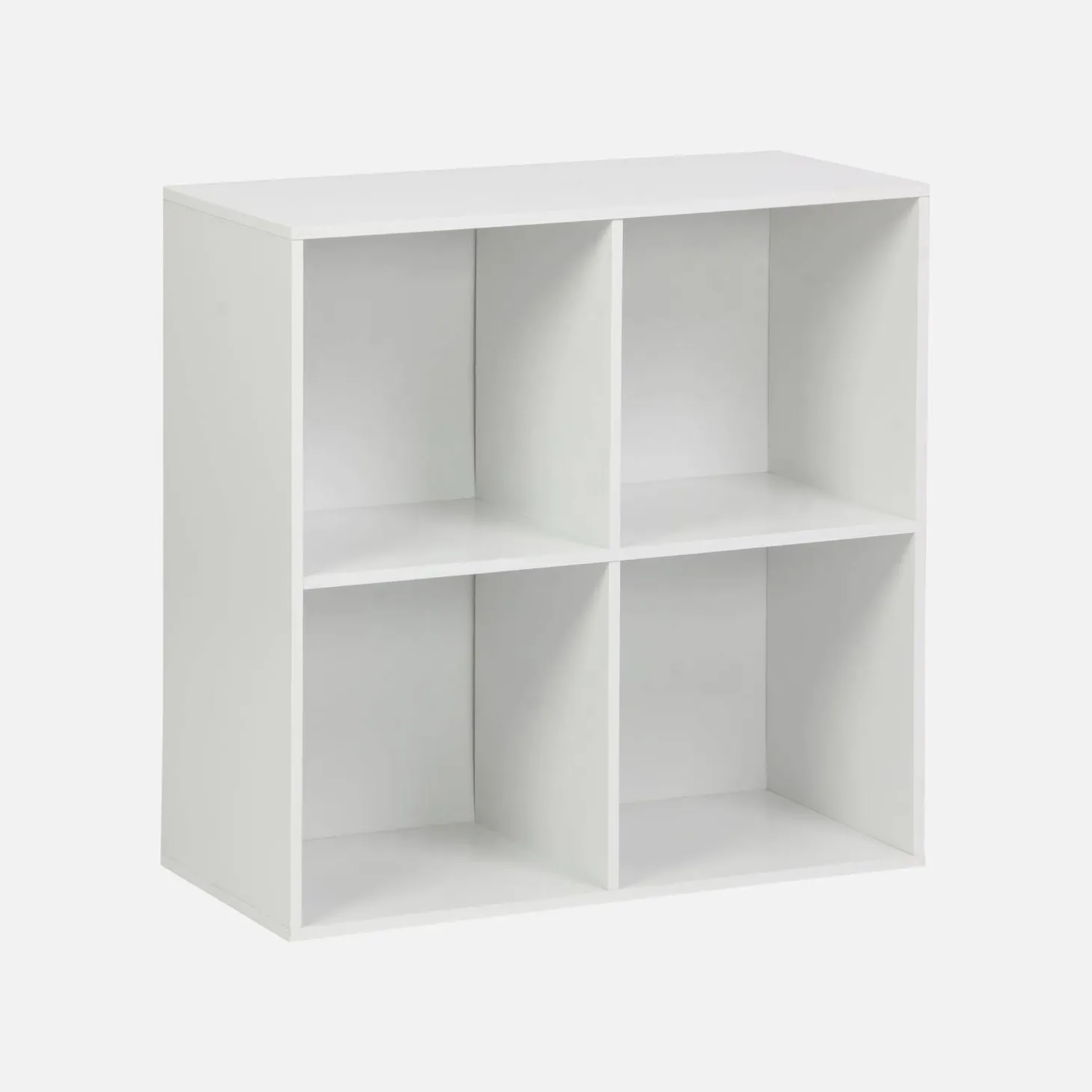 Estantería, biblioteca, módulo de almacenamiento, 4 compartimentos