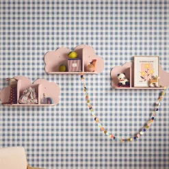 Estantería de pared nube para dormitorio infantil, set de 3