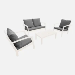 Juego de fundas de cojín para muebles de jardín