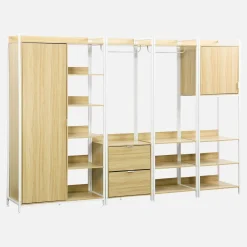 Kit de vestidor modular con 4 elementos